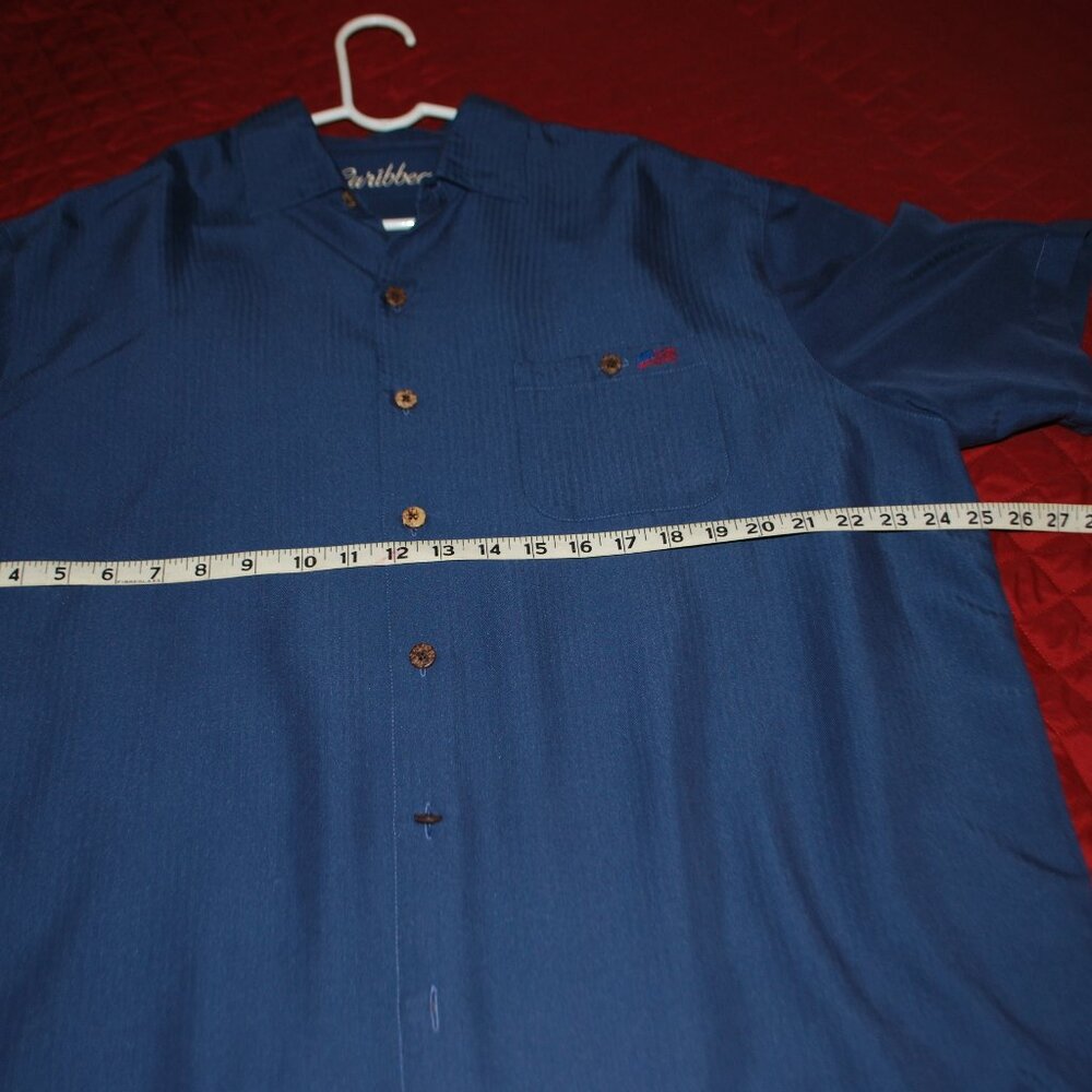 Caribbean American Flag Button-down Shirt - XL - Picture 5 of 10